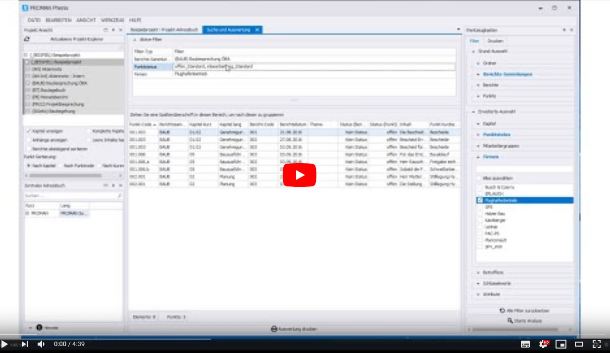 Tutorials – PROMAN Software GmbH – Software für Projektmanagement